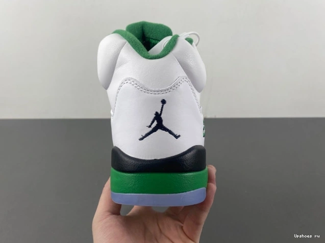 Green DD9336-103 Lucky Jordan 5  Retro  0510